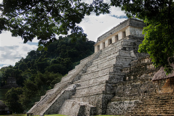 Fototapeta na wymiar Palenque Chiapas Mexico