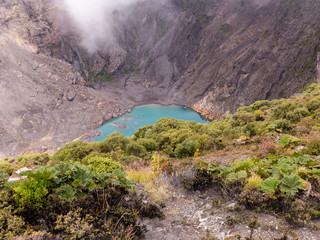 Der Vulkan Irazú in Costa Rica ist 3432 m hoch und somit die höchste Erhebung des Gebirges Cordillera Central © Edda Dupree