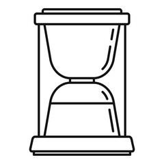 Fototapeta na wymiar Holder coffee machine icon. Outline holder coffee machine vector icon for web design isolated on white background