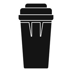 Energy drink can icon. Simple illustration of energy drink can vector icon for web design isolated on white background