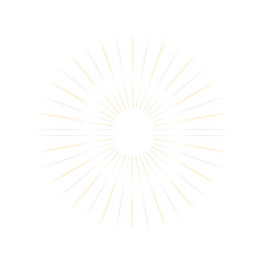 Obraz premium Hand drawn sunshine lines vector eps 10