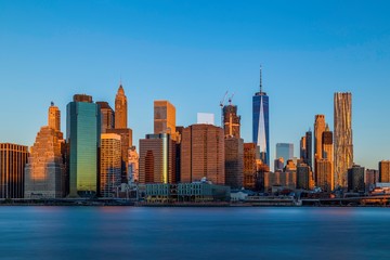 Naklejka na ściany i meble new york city skyline