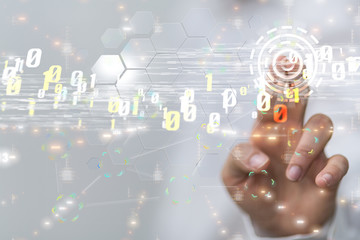 Business and communications group digital.