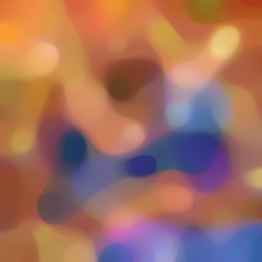 unfocused smooth square format background with peru, dark slate blue and light slate gray colors and space for text or image