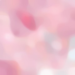 smooth square format background bokeh graphic with baby pink, pastel magenta and white smoke colors and space for text