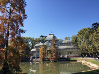 Crystal Palace in Retiro Park, Madrid