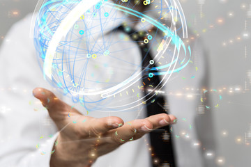 internet net and data digital concept.