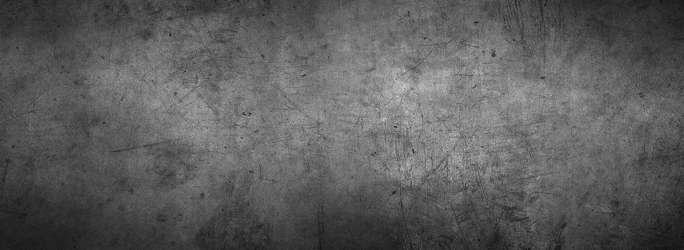 Grey textured concrete wall background