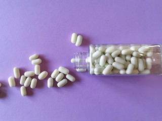 pills on the table