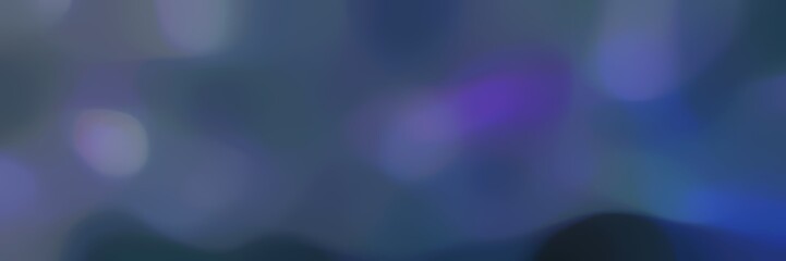 soft blurred landscape format background graphic with dark slate blue, very dark blue and slate gray colors and free text space