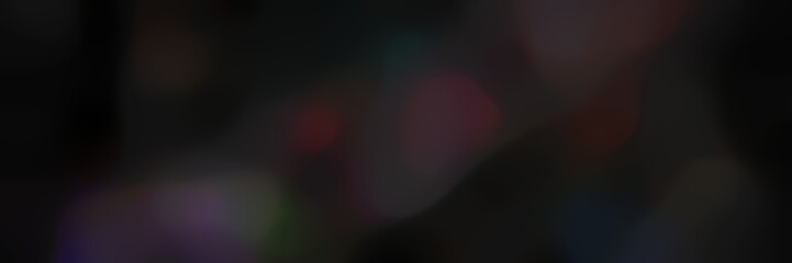 blurred bokeh landscape format background texture with very dark pink, very dark green and very dark violet colors and free text space