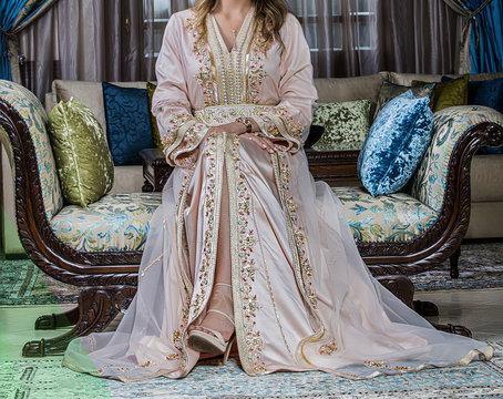 The Moroccan caftan is a Moroccan women's traditional costume. It is considered one of the oldest traditional clothes in the world.