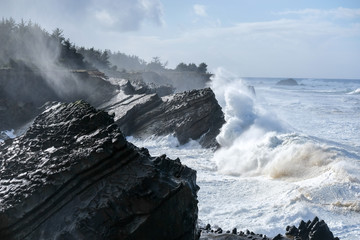 King Tide Oregon Coast