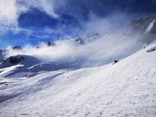chamonix mont blanc winter mountain mountains beautiful snow vacation france europe sky sunset sunrise happy fun
