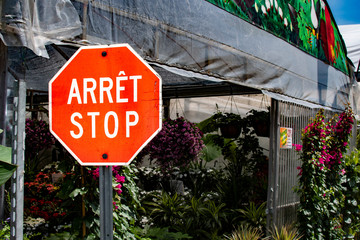 Fototapeta premium stop sign