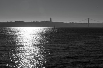 ponte 25 abril in lisbon in portugal