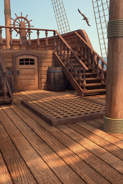 Pirate Ship Deck Images – Browse 4,624 Stock Photos, Vectors, and Video