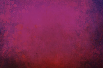 fuchsia grunge background with splatters