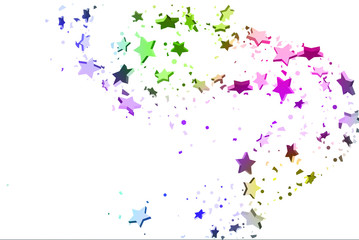 Falling star background