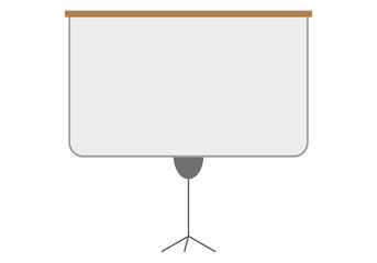 Proyector en blanco para empresas y negocios.