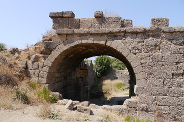 Side Türkei Ruine Stadttor antike Stadt