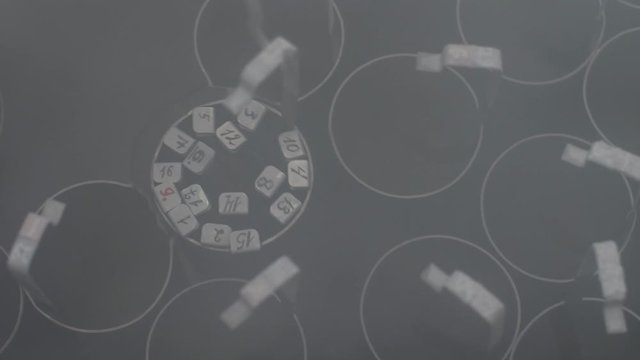 Close-up of procedure for placing frozen female eggs in cryobank for subsequent storage and later use, inside view. Modern cryotechnologies in inf, icsi and reproductive medicine