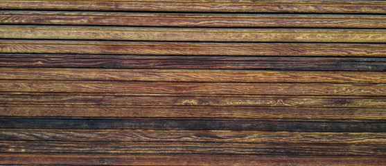 Fototapeta premium Texture of old wood plank surface background