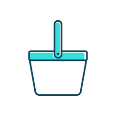 Shopping basket icon