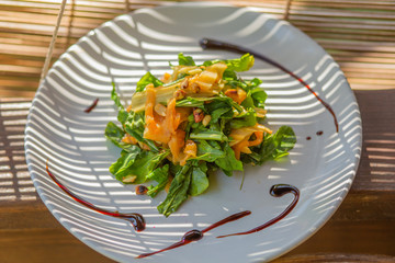 fresh vegetable salad