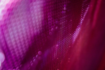 CloseUp LED blurred screen. LED soft focus background. abstract background ideal for design.