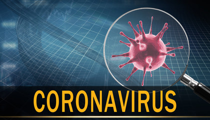 New coronavirus 2019-ncov. 3D illustration
