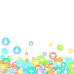 Pharmacy Background. Clinic Backdrop.