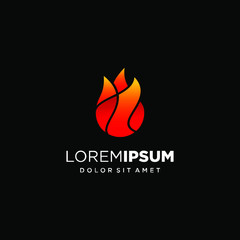 Fire Logo  Design Concept