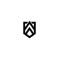 AA Letter Logo Design Template Vector icon