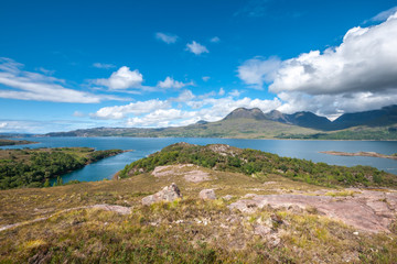 Loch Torridon and Beinn Alligin Moutian, Scotland, Highlands