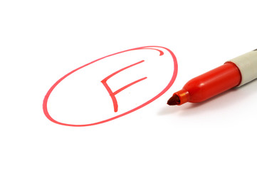 F Failed Grade