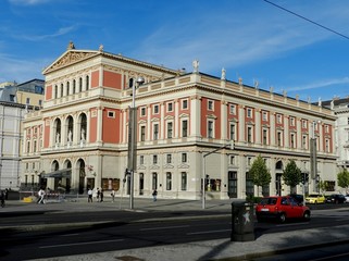 Fototapeta na wymiar Vienna, Austria, Musikverein (Concert Hall)