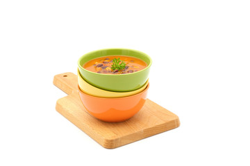 Black Bean Soup Bowls