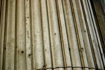 Obraz premium Dublin Post Office. bullet holes from the Troubles