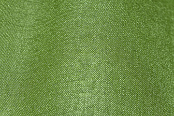 Green woven fabric as a beautiful abstract background