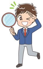 高校生のイラスト 男子 男 中学生 ブレザー マンガ アニメ