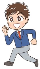 高校生のイラスト 男子 男 中学生 ブレザー マンガ アニメ