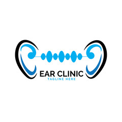 Hearing Logo Template vector icon design