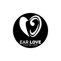 Hearing Logo Template vector icon design