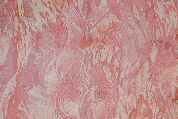 Fototapeta premium Cement putty painted wall with cracks as a background