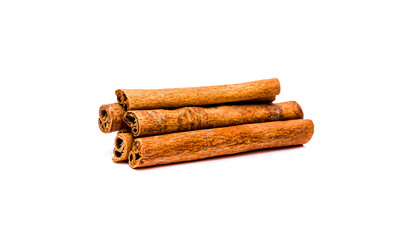 Cinnamon isolated on a white background
