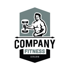 fitness vector logo design template,design for gym and fitness vector