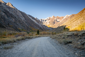 landscape in east California