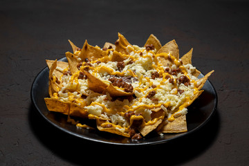 nachos with cheese