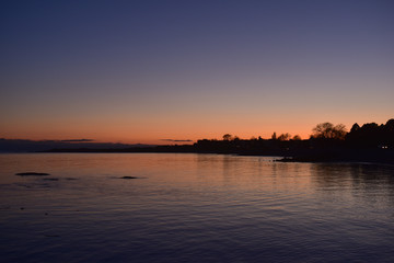 Naklejka premium ross bay sunset